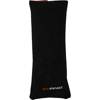 Подушка на ремень безопасности, 11х30 см, цвет: черный