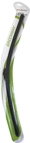 Щётка стеклоочистителя Greenway, бескаркасная, графитовая, длина 26" (650 мм.)